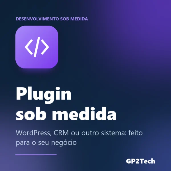 Capa: plugin sob medida para wordpress, crm e outros sistemas
