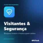 Capa do plugin gp2tech visitantes & segurança — plugin wordpress
