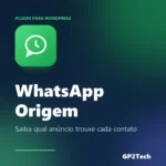Capa do plugin GP2 - WhatsApp Origem — Plugin WordPress