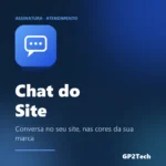 Capa: Chat do Site — Atendimento no seu site