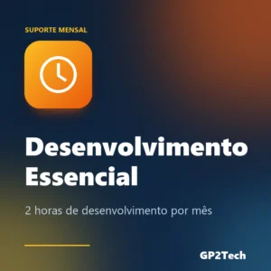 Capa: Plano Desenvolvimento Essencial — 2 horas por mês