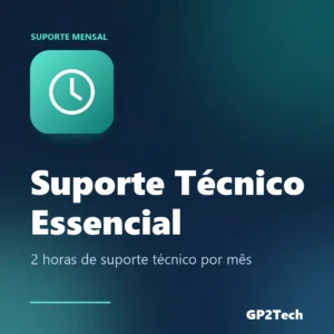 Capa: Plano Suporte Técnico Essencial — 2 horas por mês