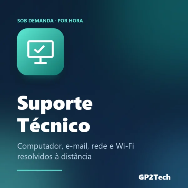 Capa: suporte técnico — por hora